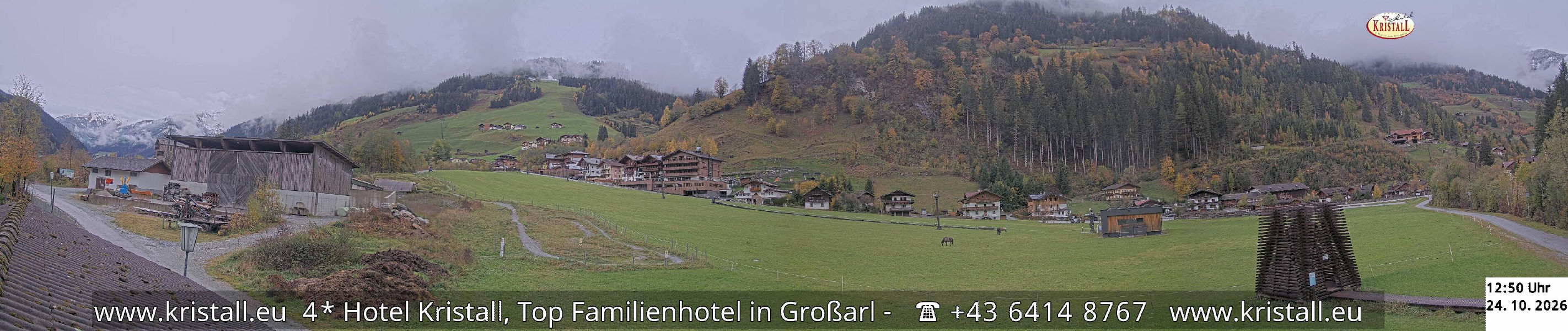 Großarl - Hotel Kristall Übungslift - Webkameras