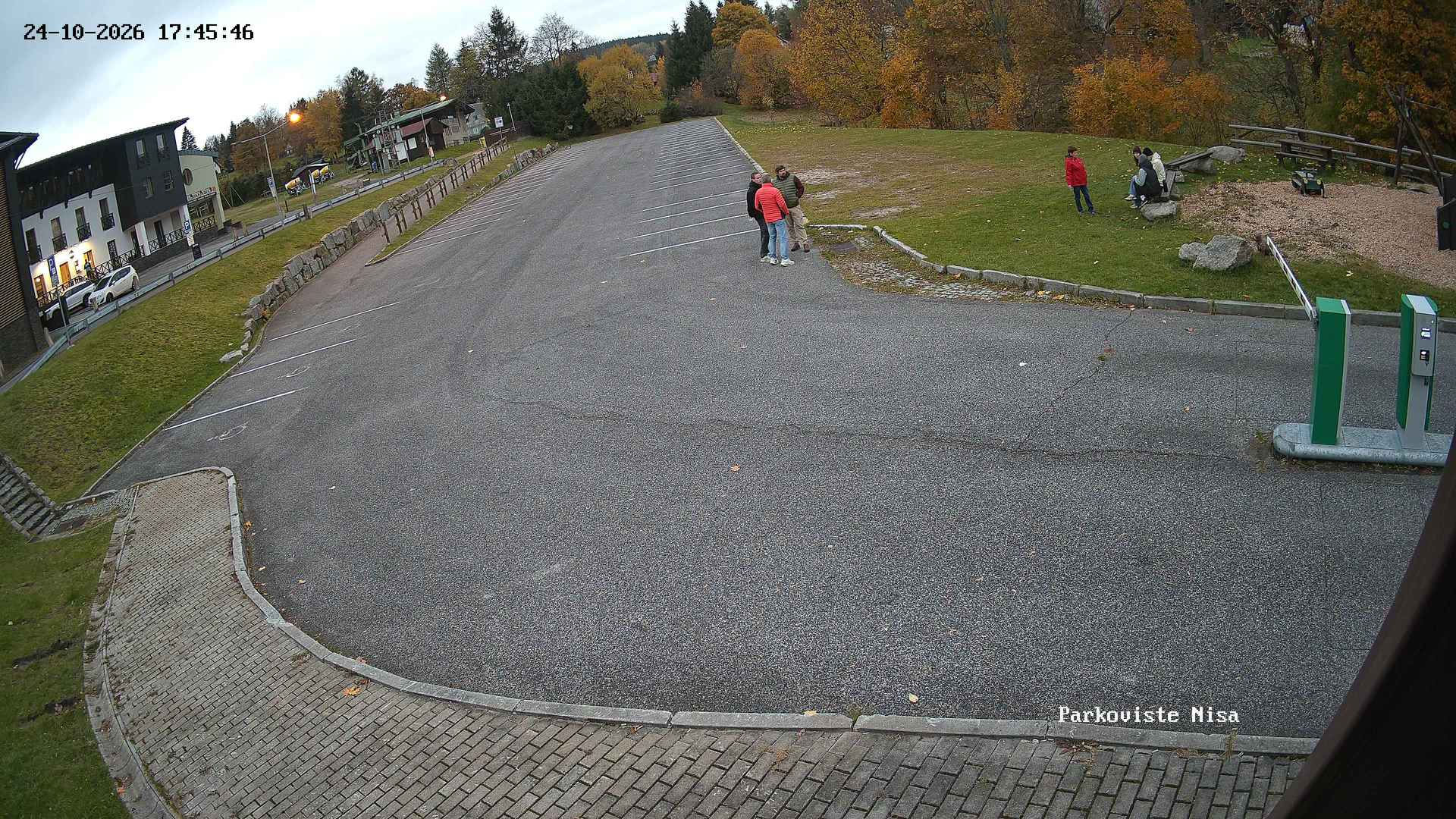 Parkoviště Nisa - Bedřichov - včera