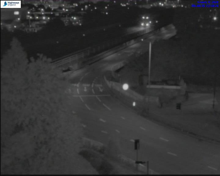 M1 J34 Meadowhall Interchange and Tinsley Interchange South - Вчера