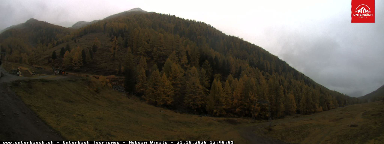 Unterbäch VS - Unter-Senntum/Restaurant Unterbäch - 웹카메라