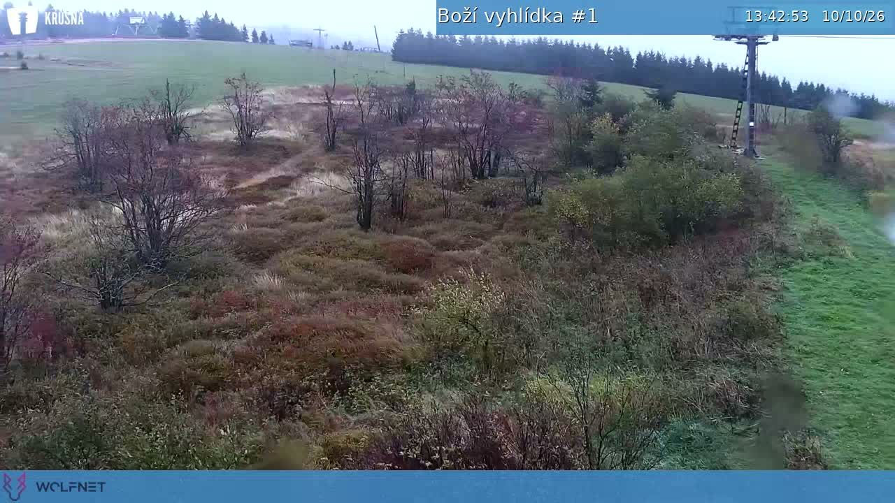 Boží vyhlídka - včera