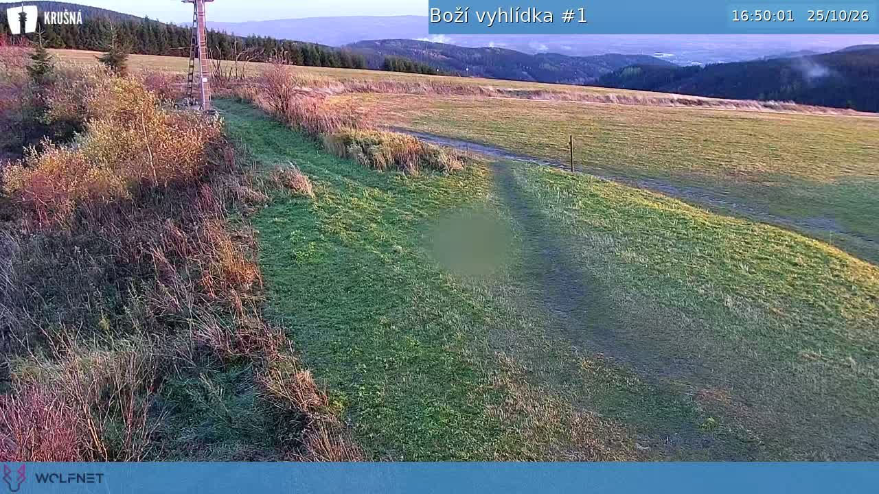 Boží vyhlídka - Webcams