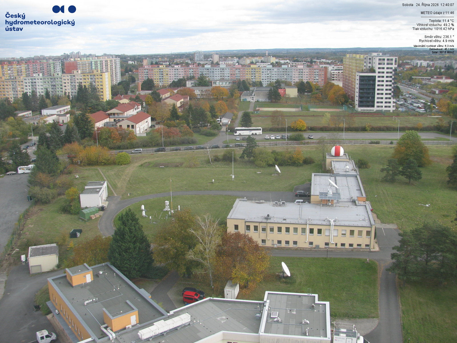 Praha - Libuš - včera