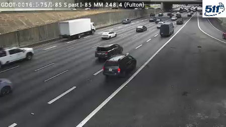 GDOT-0016: I-75/I-85 S at SpringSt MM 248.4 (Fulton) - Webcams