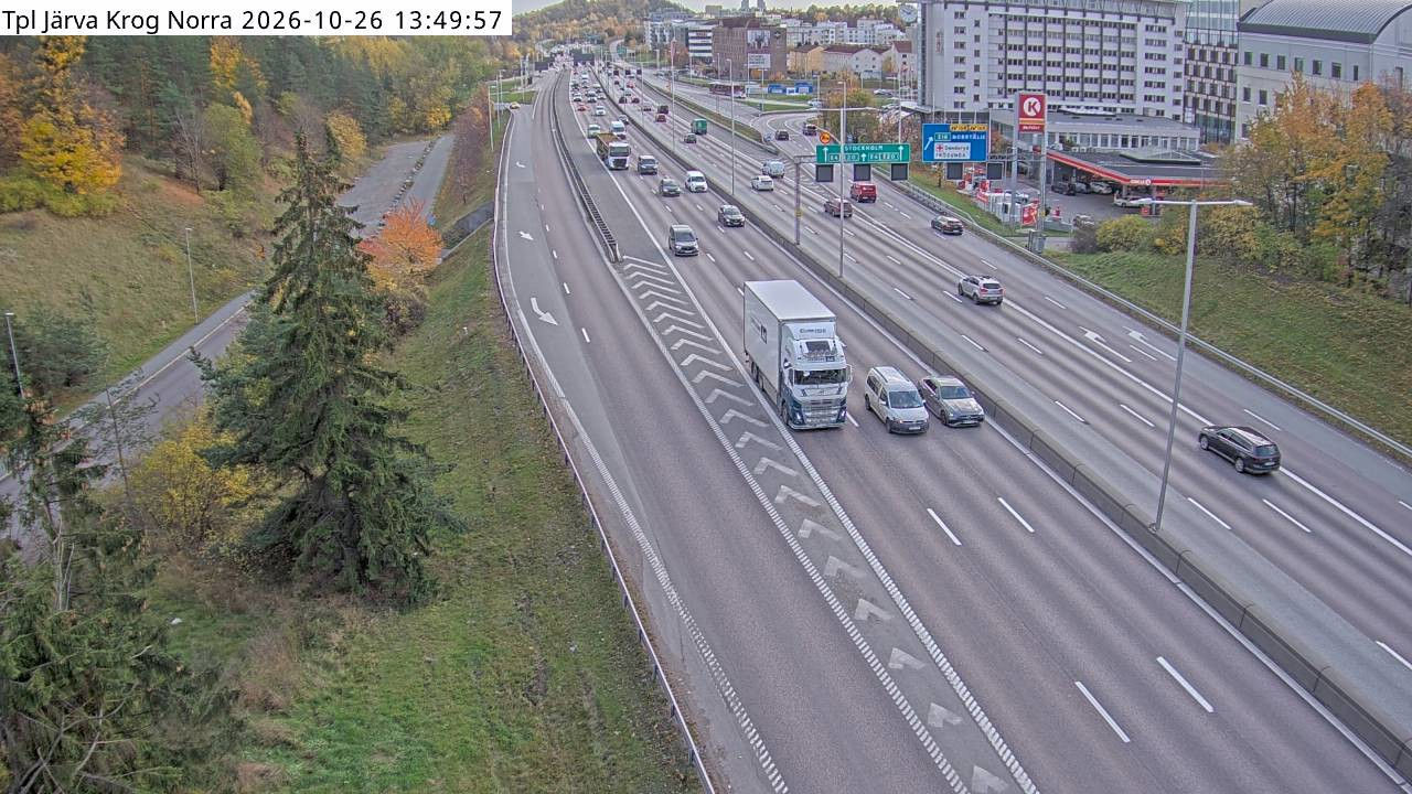 Trafikplats Järva krog N - Càmeres web