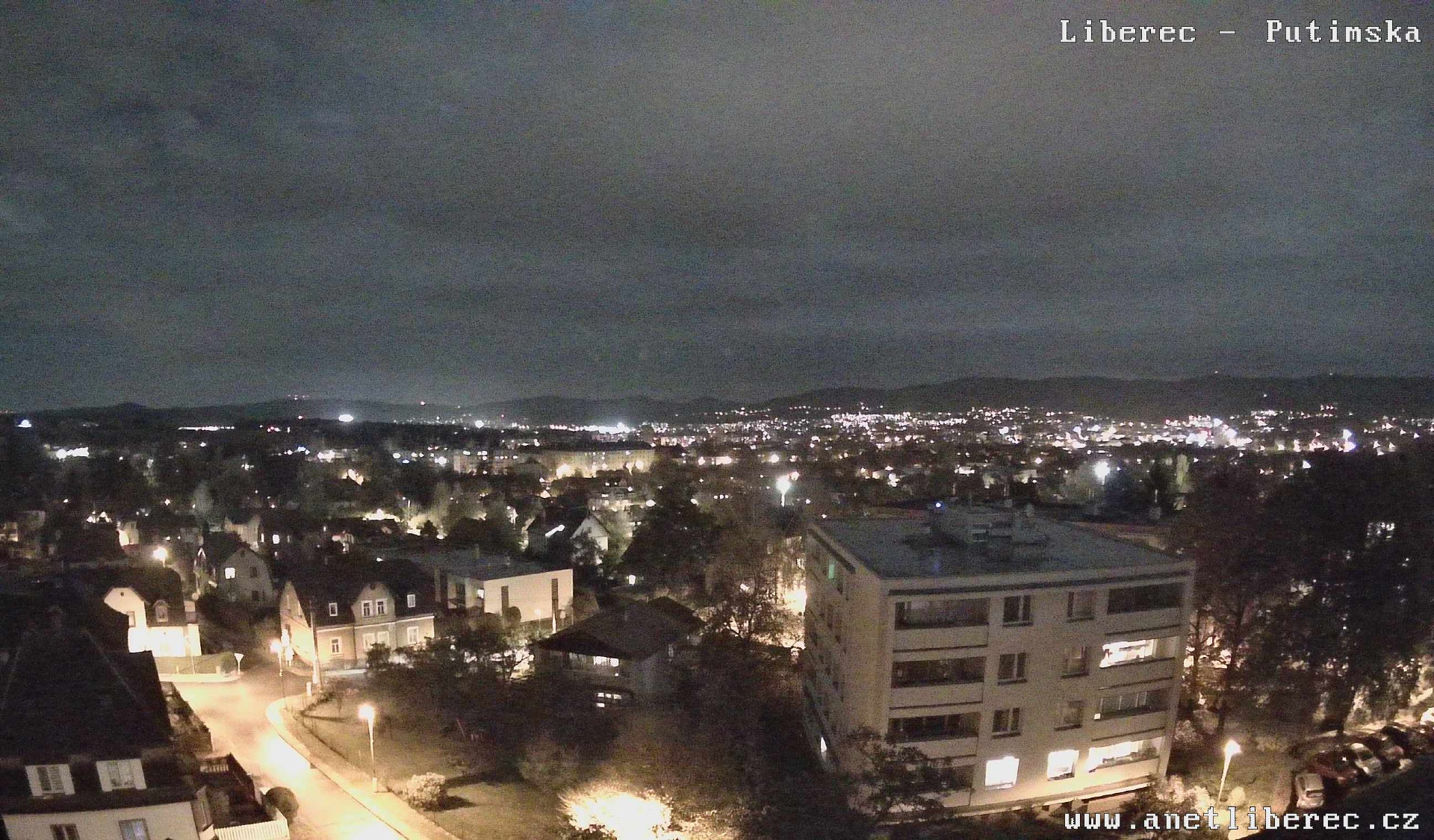 Liberec - Putimská - Webcams
