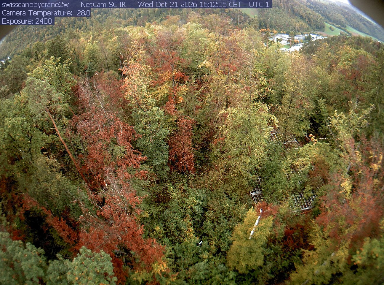 Swiss Canopy Crane II, Hölstein BL, Switzerland - 웹카메라