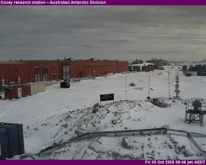 Antarctica - Casey research station - Yesterday