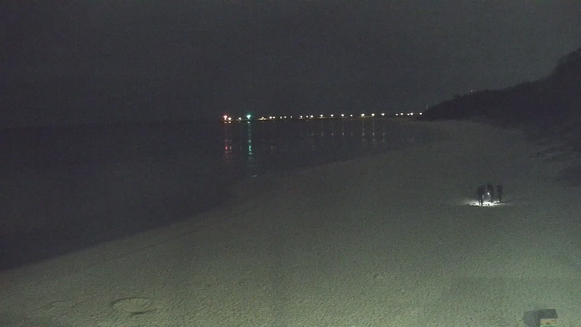 Kołobrzeg - widok na plażę zachodnią NOWOŚĆ - Kamery internetowe