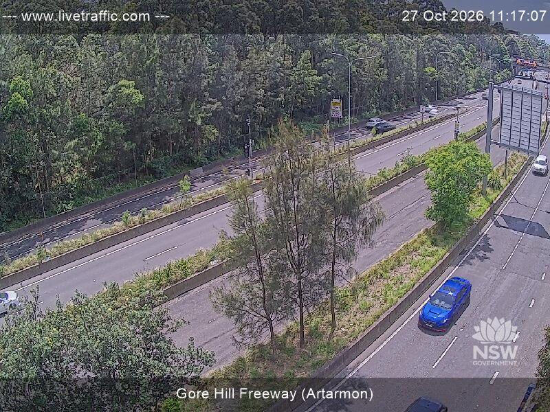 Gore Hill Freeway (Artarmon) - Webcams