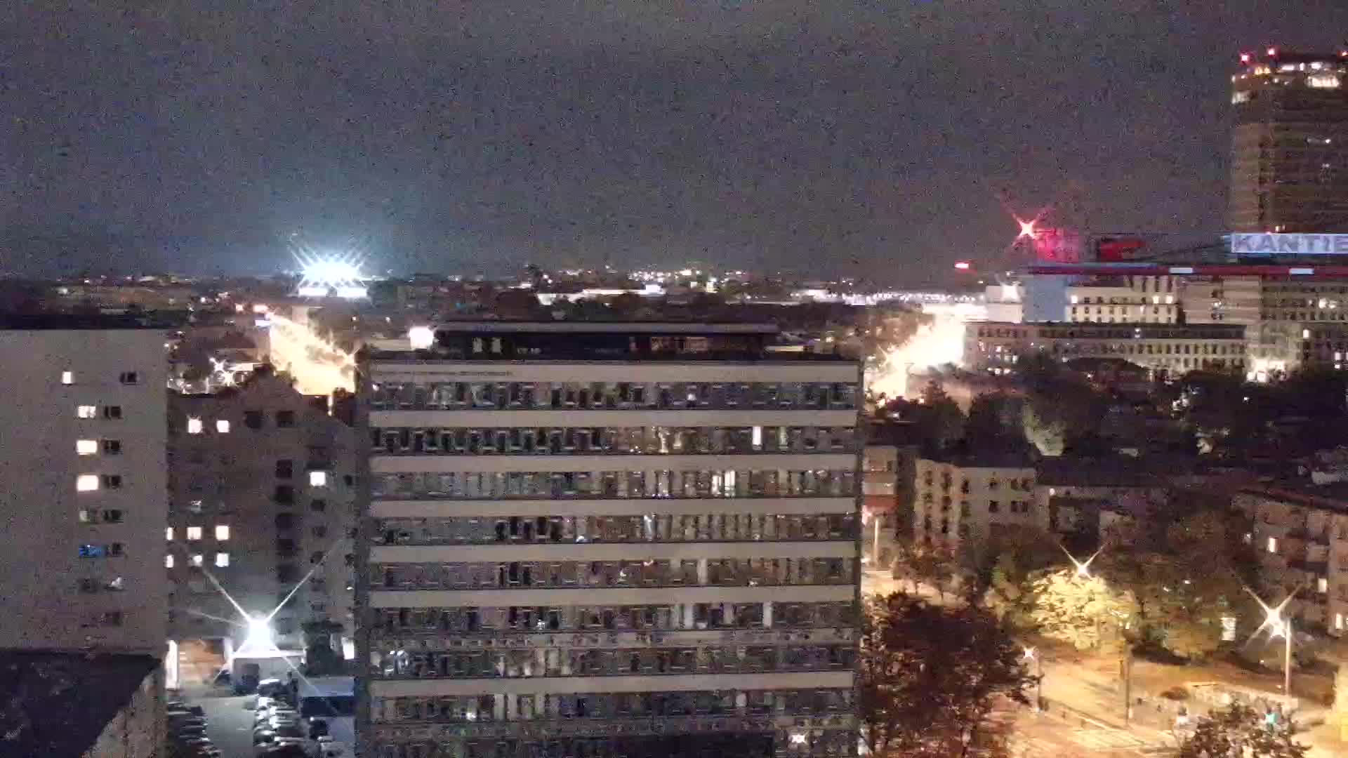 Kraków - panorama miasta - Kamera web