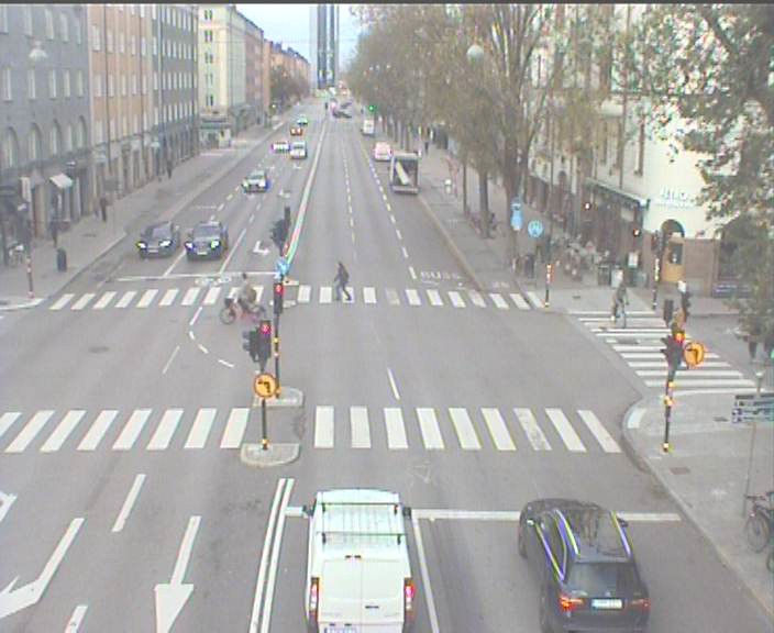 Sveavägen norrut - Càmeres web
