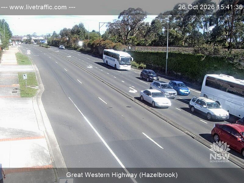 Great Western Highway (Hazelbrook) - Yesterday