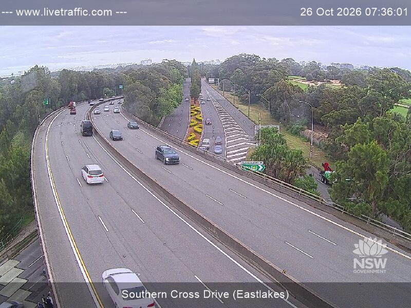Southern Cross Drive (Eastlakes) - Yesterday