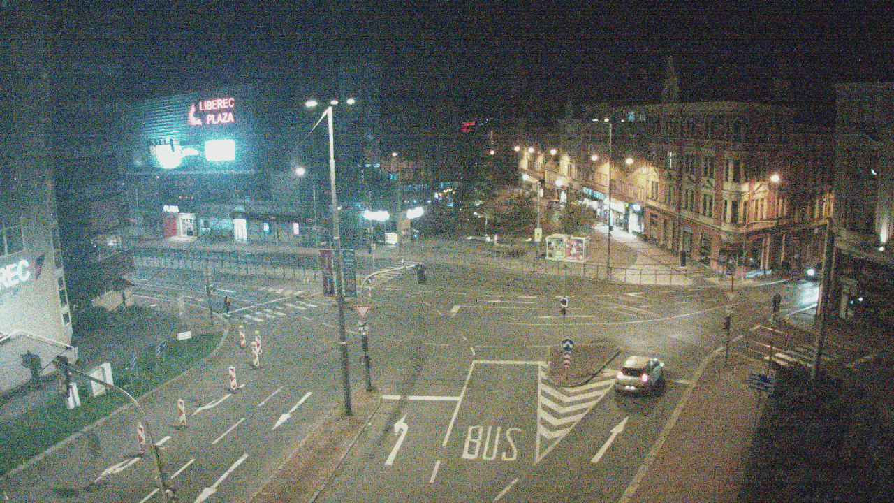 Liberec - Šaldovo náměstí - Yesterday