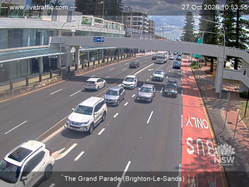 The Grand Parade (Brighton-Le-Sands) - Webcams