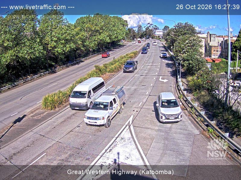Great Western Highway (Katoomba) - Yesterday