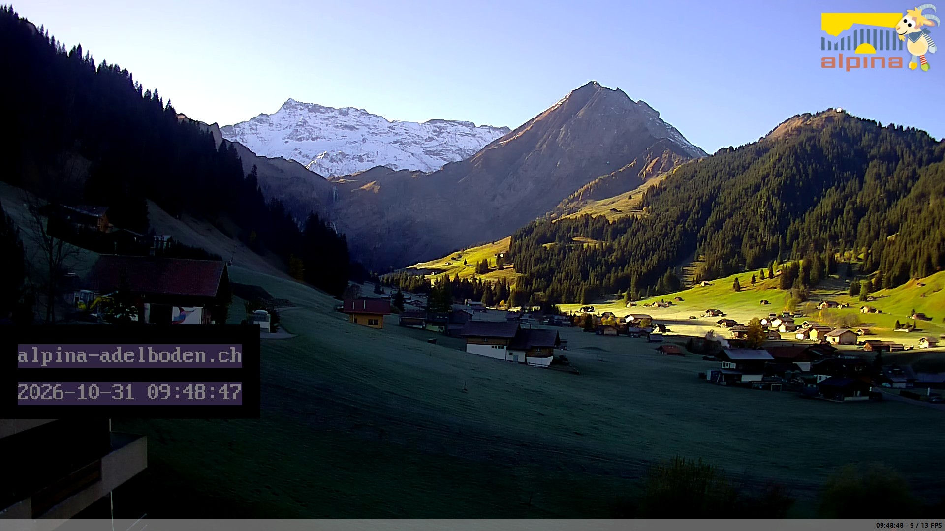 Adelboden - Zum Wildstrubel - Web kameralar