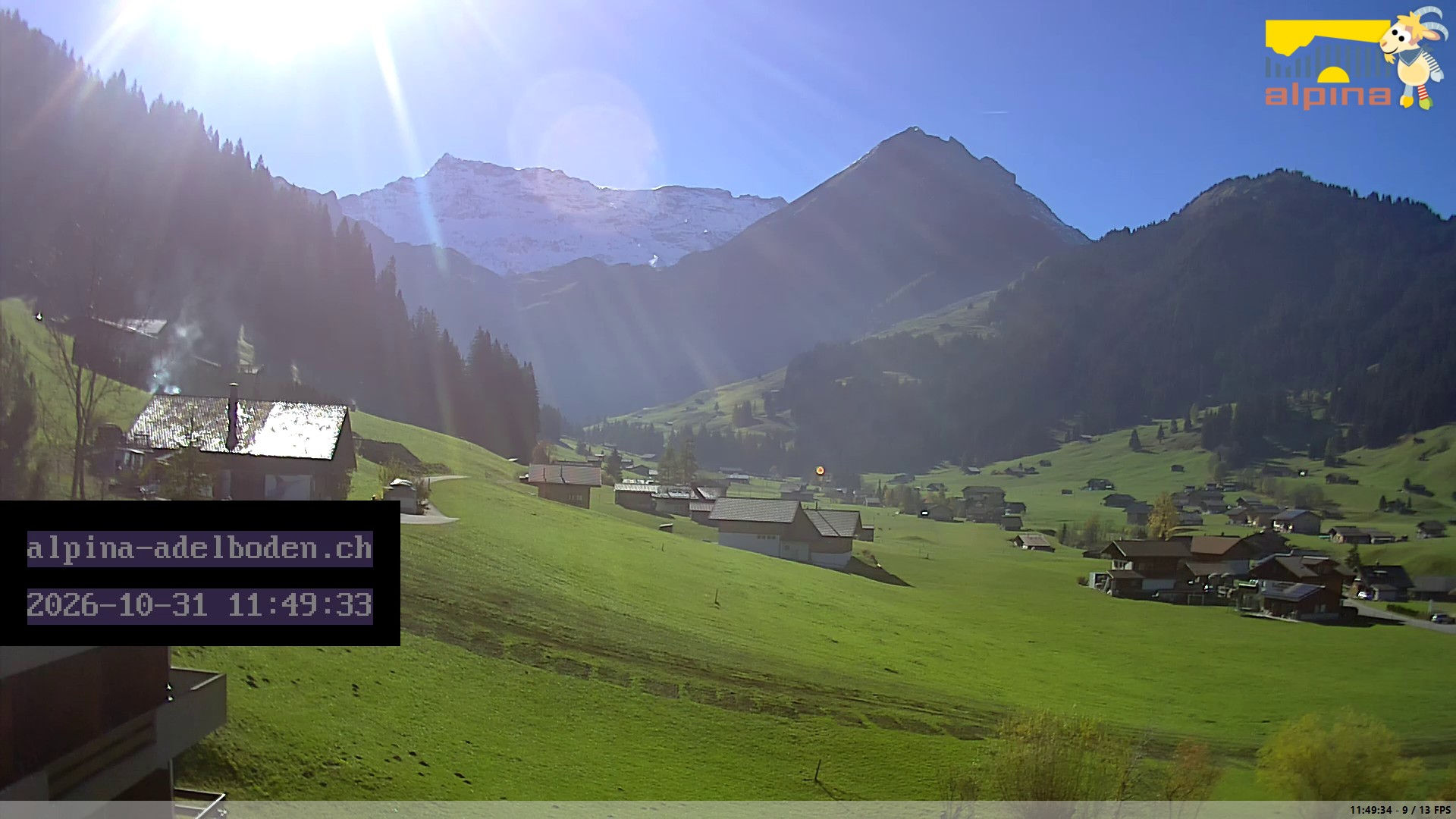 Adelboden - Zum Wildstrubel - Web kameralar