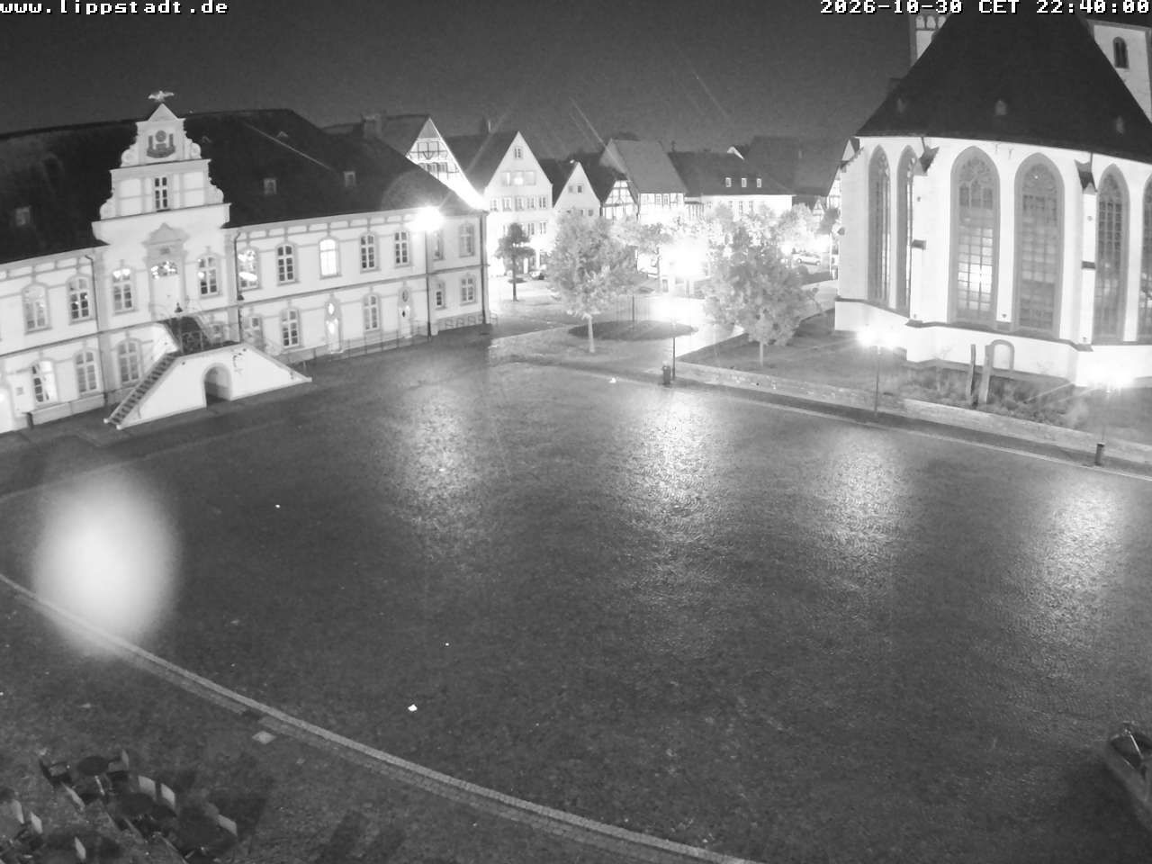 Rathausplatz Lippstadt, Blick auf das Rathaus - Webcams