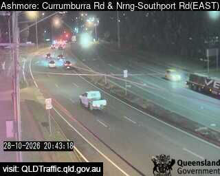 Ashmore - Currumburra Road & Nerang-Southport Road - East - Webcams