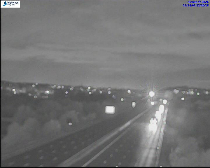 M1 J39 Durkar interchange - Вчера