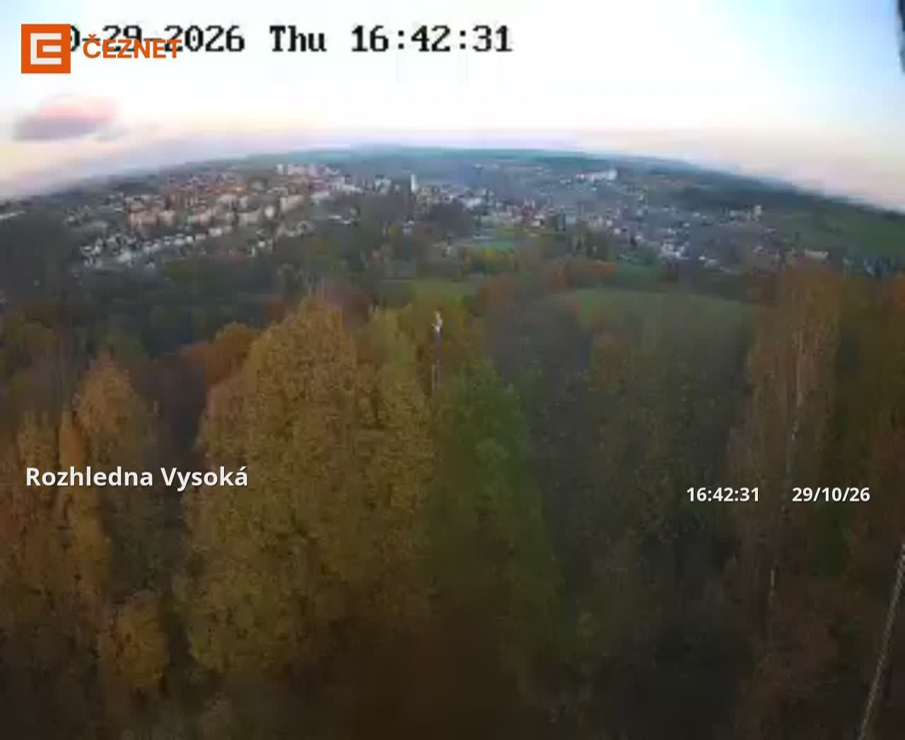 Tachov - Rozhledna Vysoká - Gestern