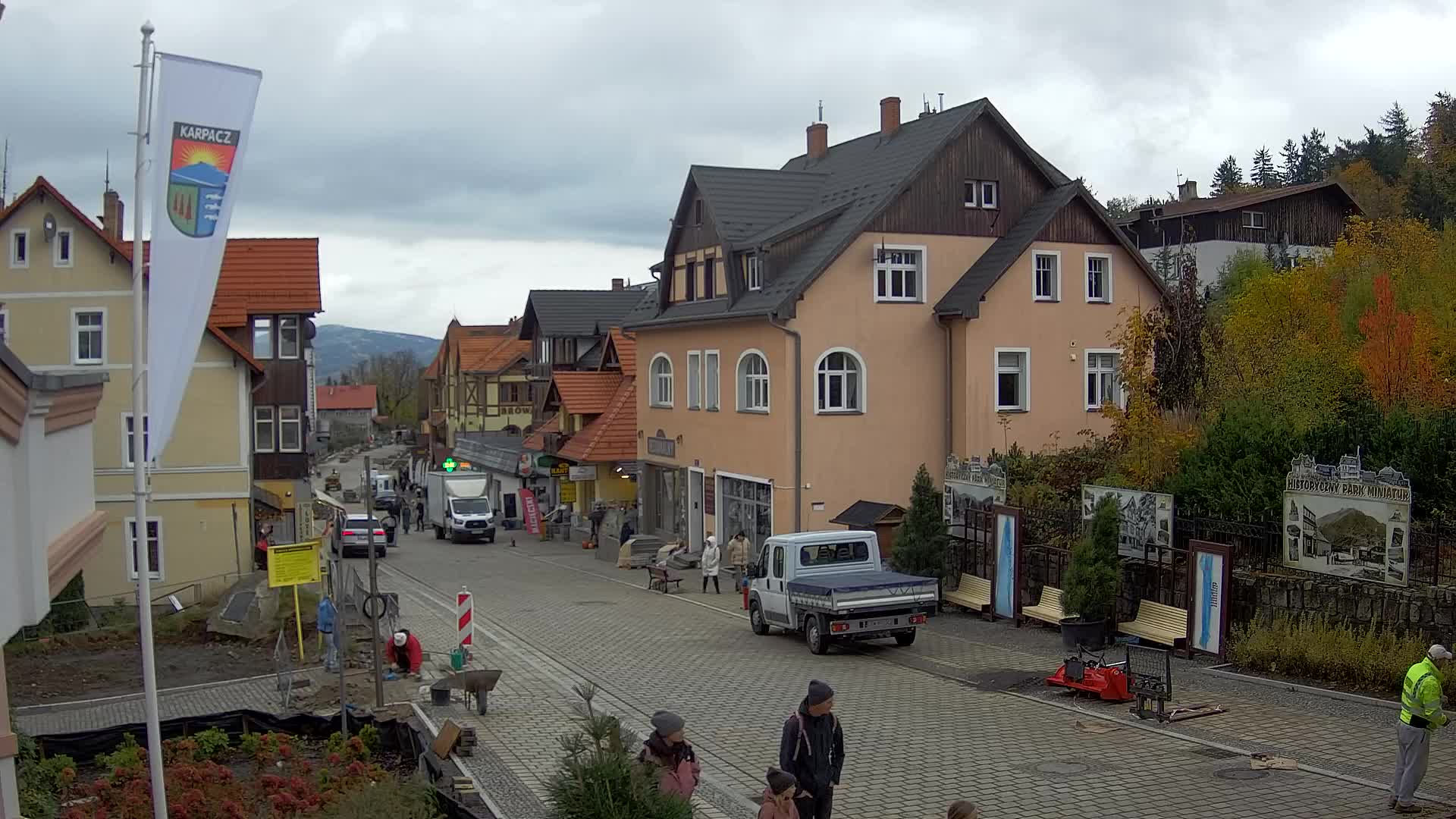 Karpacz - widok na deptak - Yesterday
