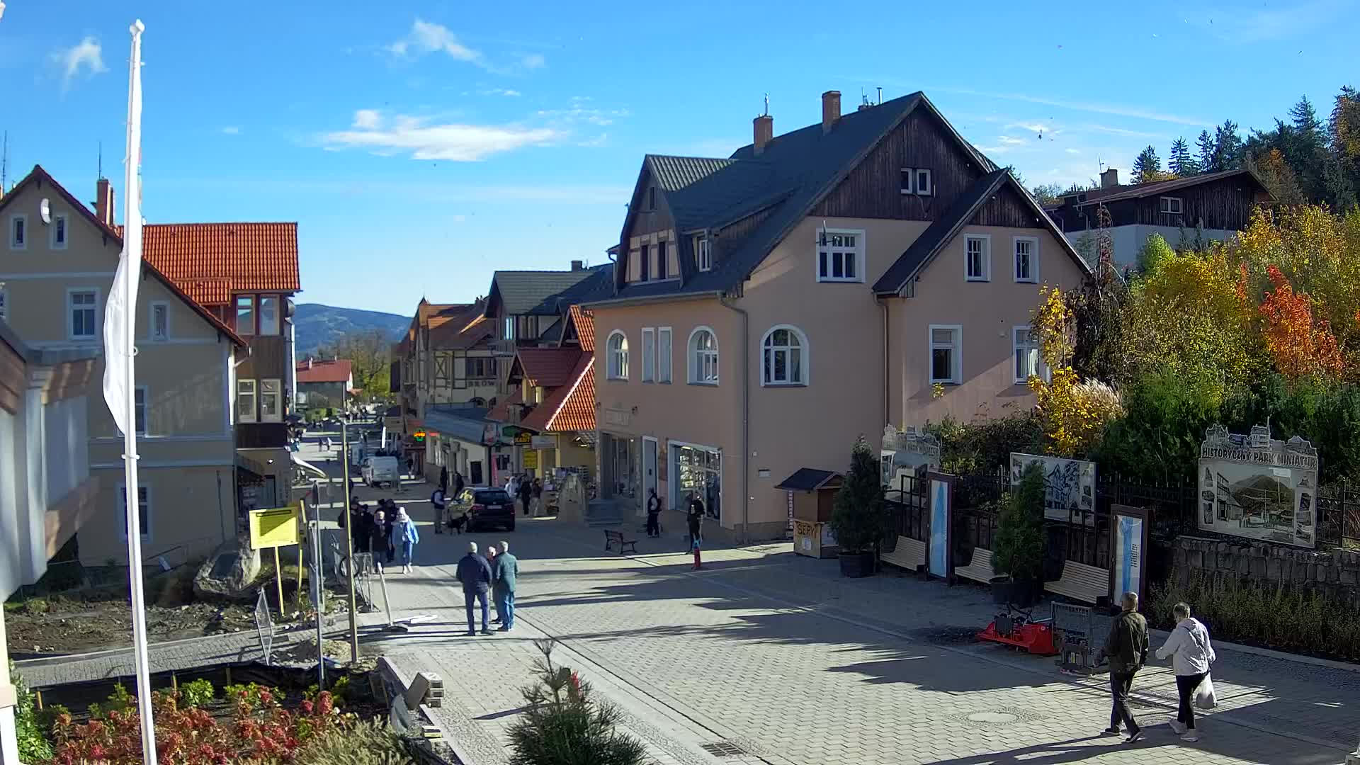 Karpacz - widok na deptak - Webcams