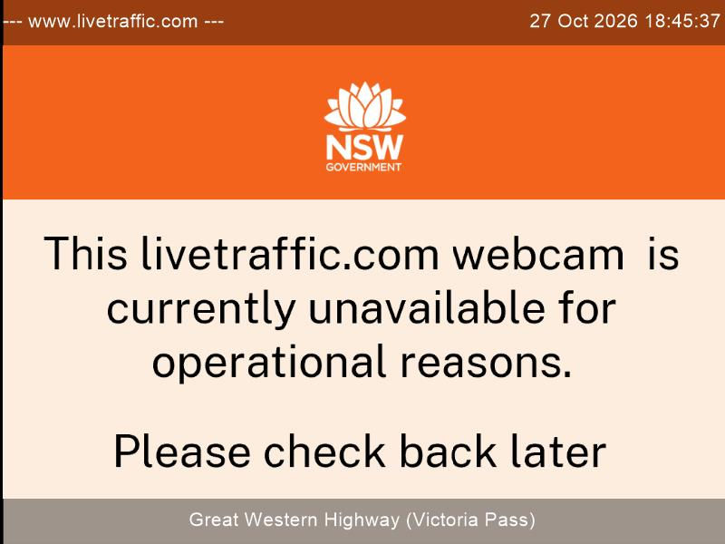 Great Western Highway (Victoria Pass) - Webcams
