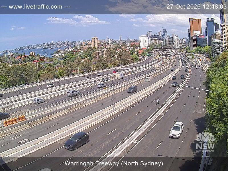 Warringah Freeway (North Sydney) - Webcams