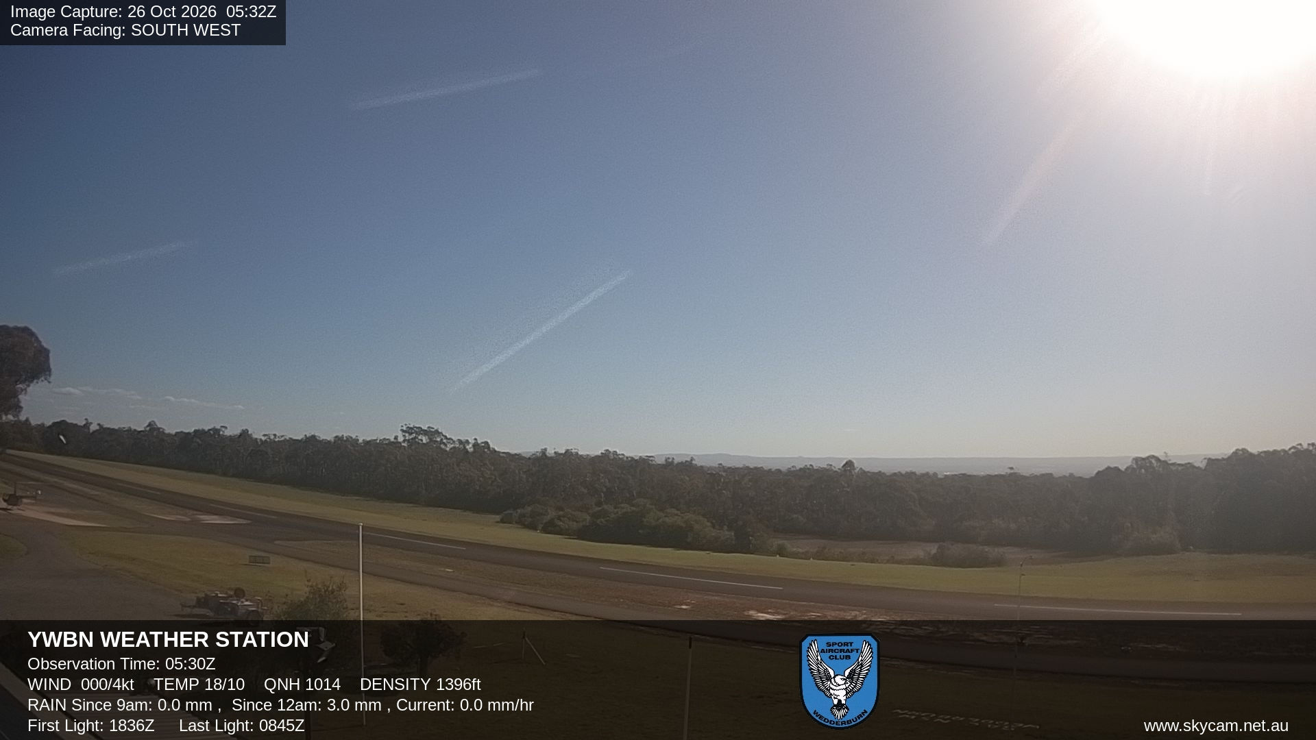 Wedderburn - Skycam.net.au - Yesterday