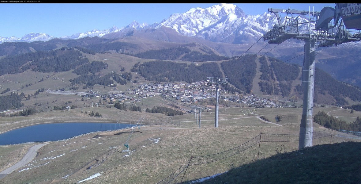 Les Saisies - Depuis Bisanne - Webcams