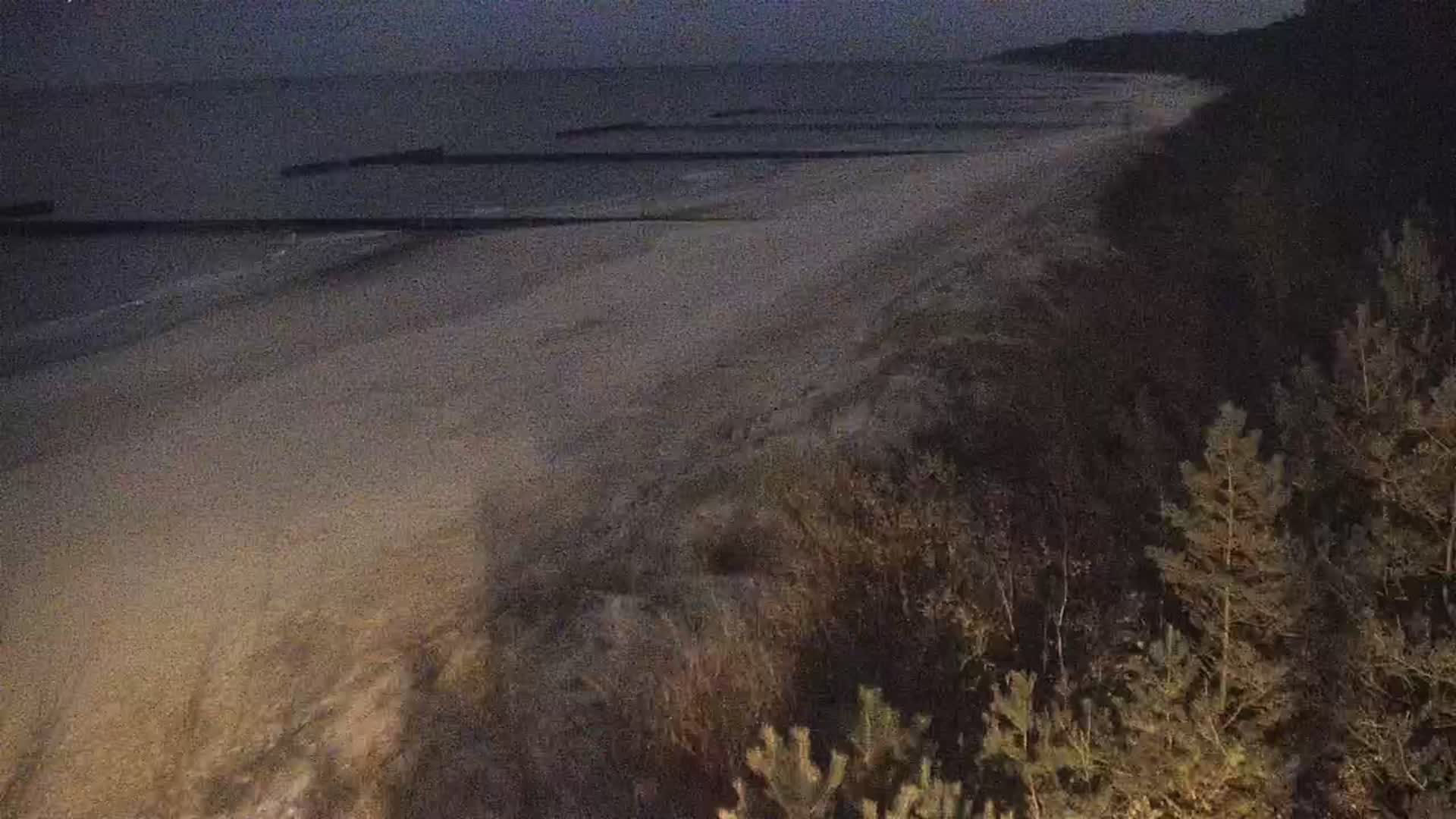 JAROSŁAWIEC - widok na plażę - Kamery internetowe