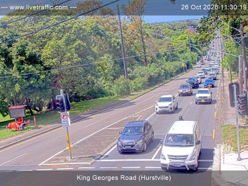 King Georges Road (Hurstville) - Yesterday