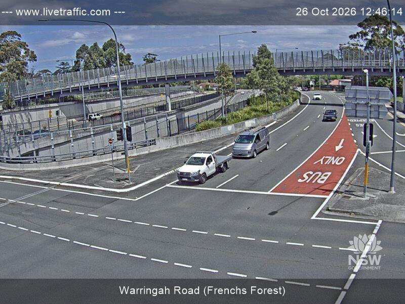 Warringah Road (Frenchs Forest) - Yesterday