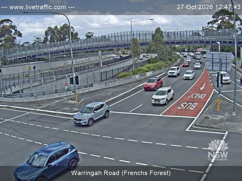 Warringah Road (Frenchs Forest) - Webcams