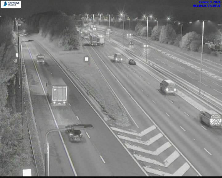A1(M) J44 Bramham Interchange - Вчера