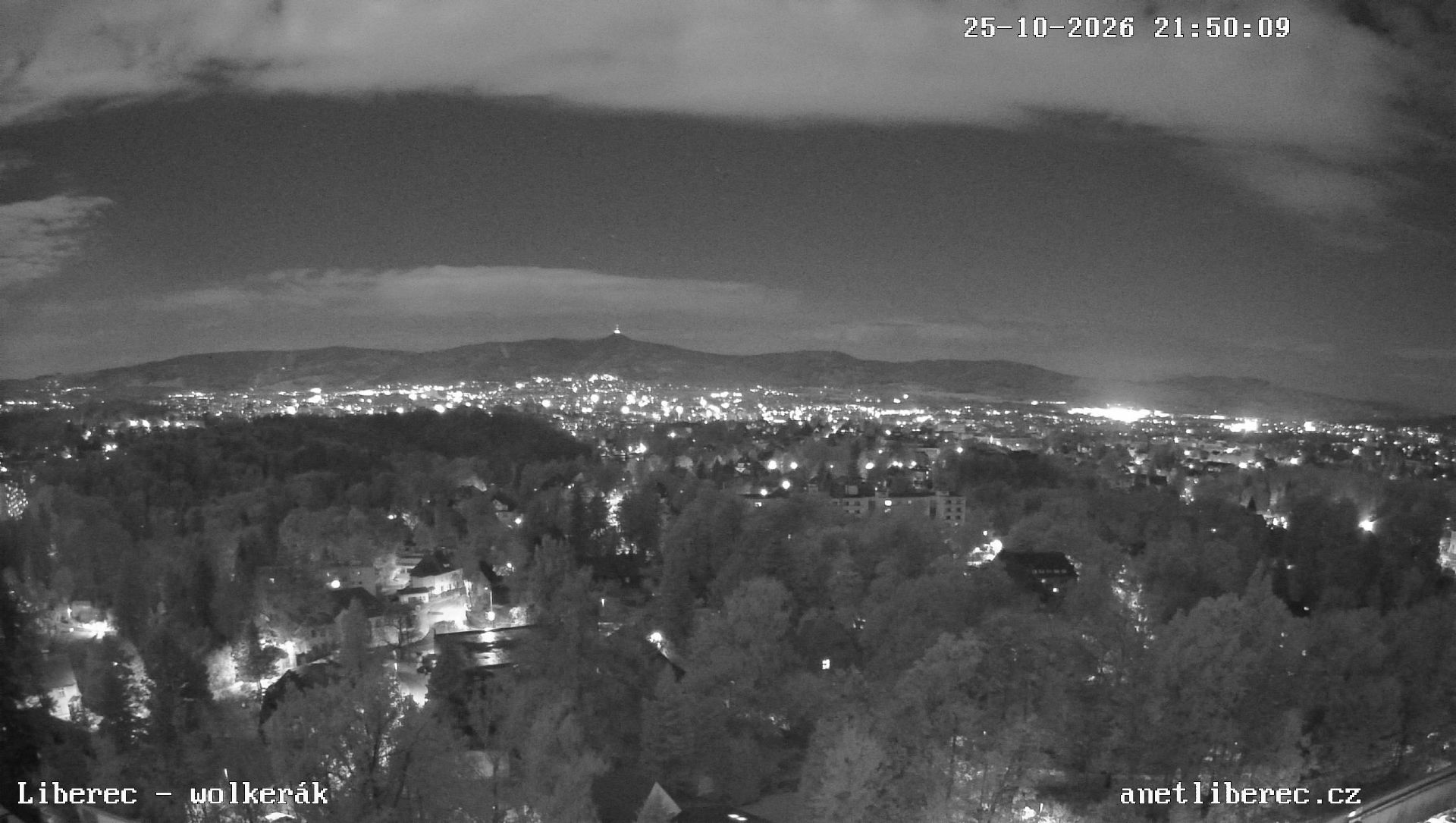 Sosnová - Wolkerák - Webcams
