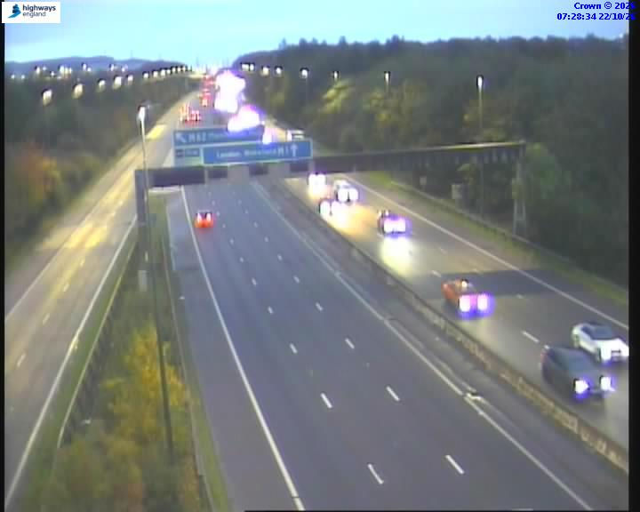 M621 J7 Stourton Interchange - Вчера