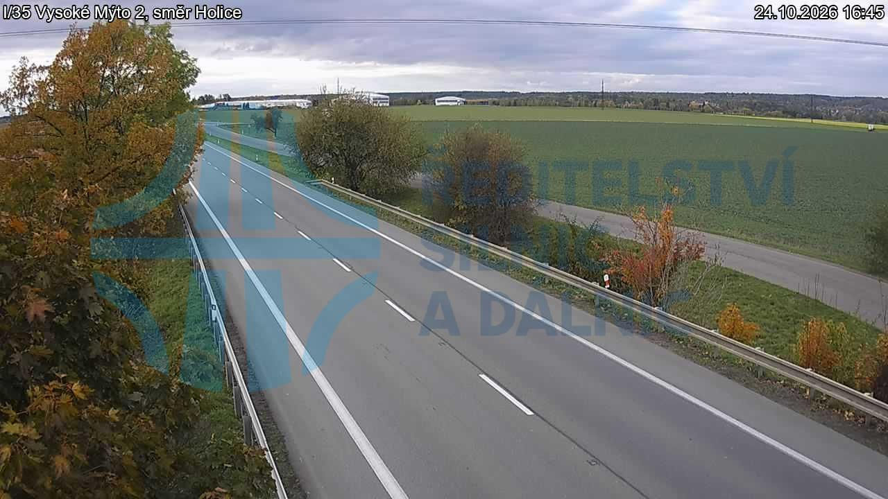 Vysoké Mýto I/35 - včera