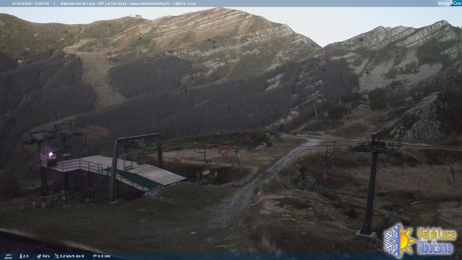 Val di Luce - Passo d'Annibale - Webcams