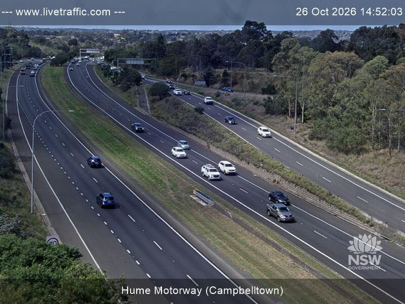 Hume Motorway (Campbelltown) - Yesterday