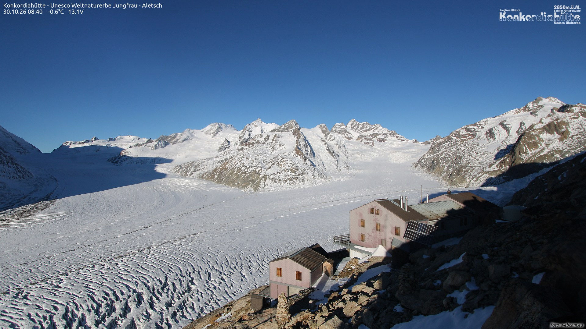 Aletsch - Cabane Concordia - Yesterday