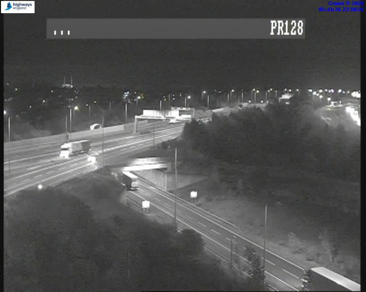 M62 J32A, A1(M) J41 Holmfields Interchange - Вчера