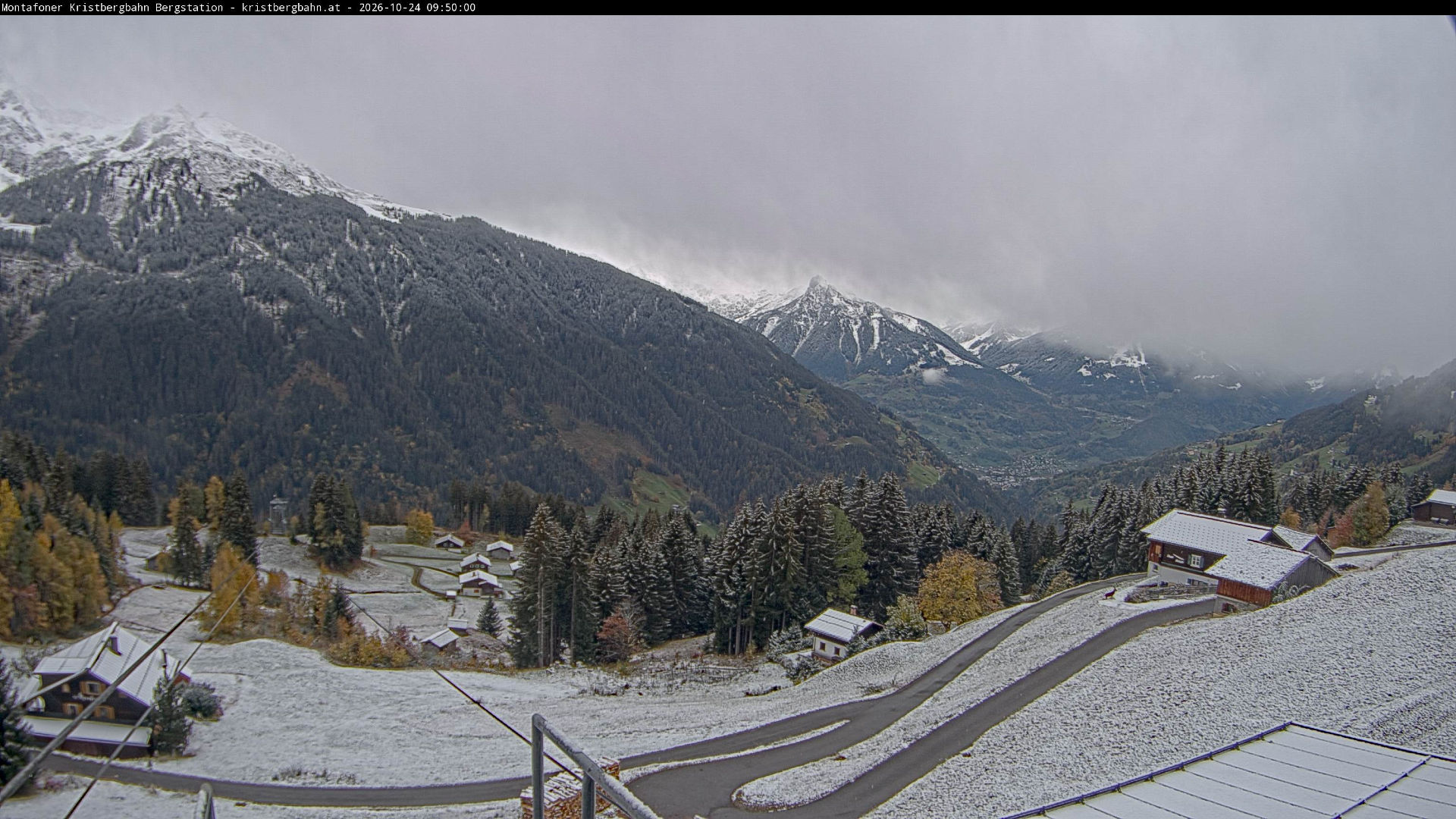 Bergstation Kristbergbahn - Kamera web