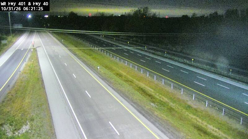 Highway 401 at Highway 40 - Webcams