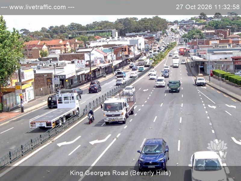 King Georges Road (Beverly Hills) - Webcams