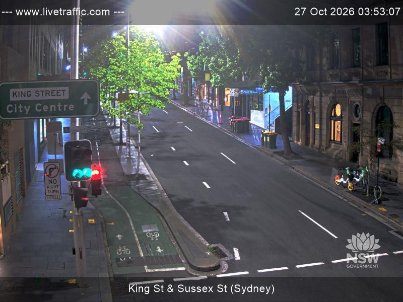 King St & Sussex St (Sydney) - Webcams