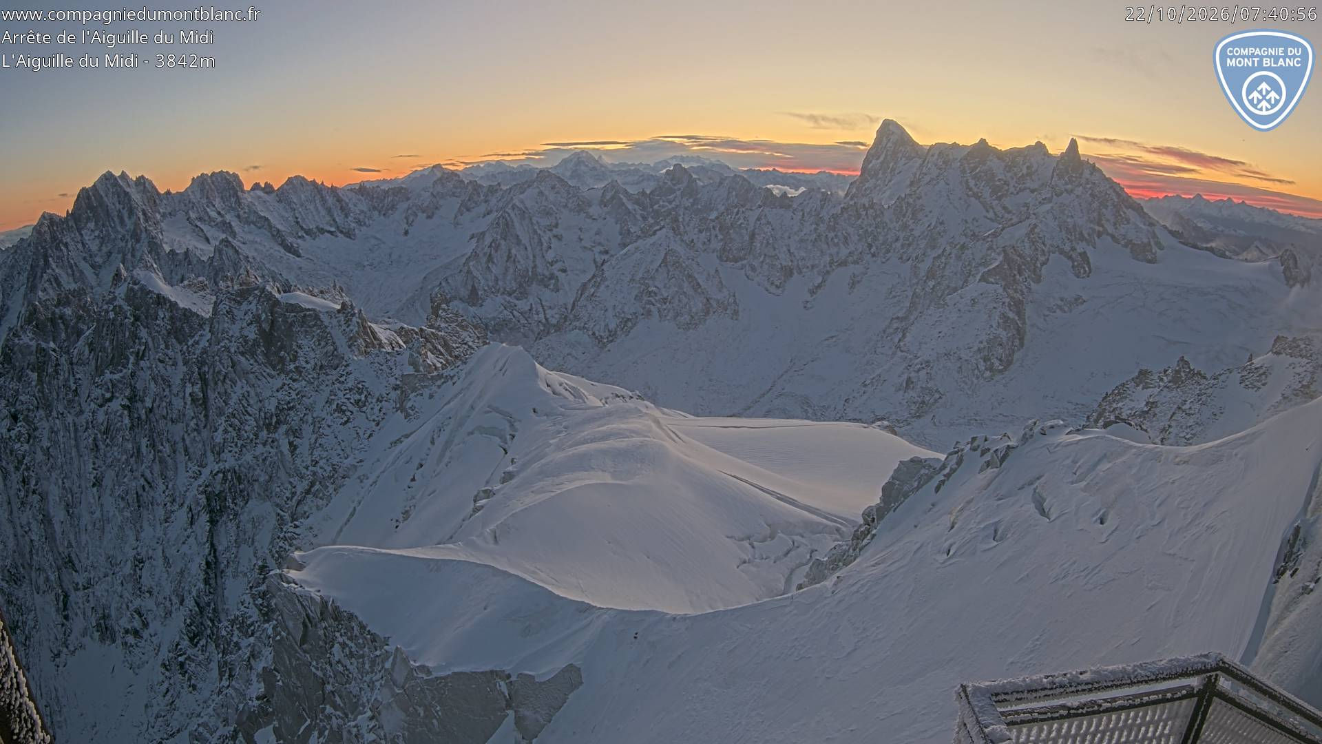 Aiguille du Midi - 웹카메라